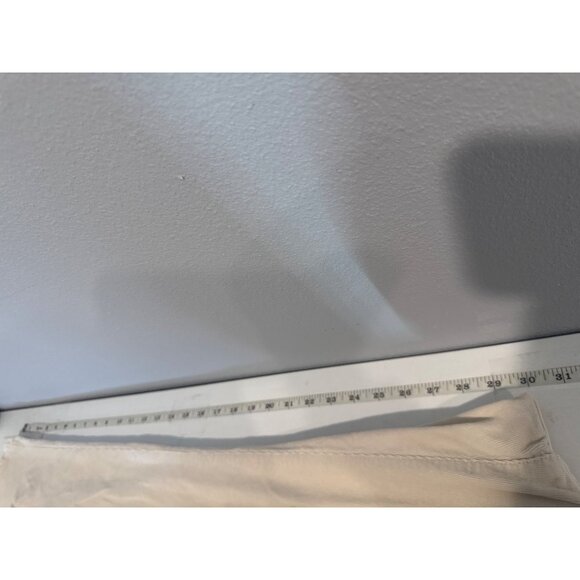 J.Jill Corduroy Women Pant Sz 10 White Slim Fit Stretch Comfy Casual Modern City - Picture 9 of 11